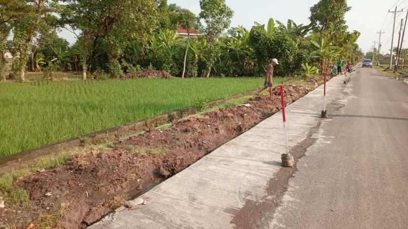 tanah strategis dibangun pabrik gudang sragen