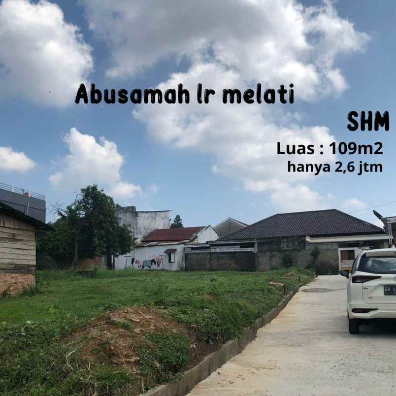 tanah termurah tengah kota palembang abusamah
