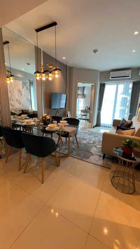 amor lantai 35 full furnished mewah nego tipis
