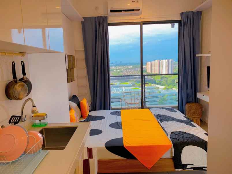 apartemen sky house bsd studio fully furnish l2 21o