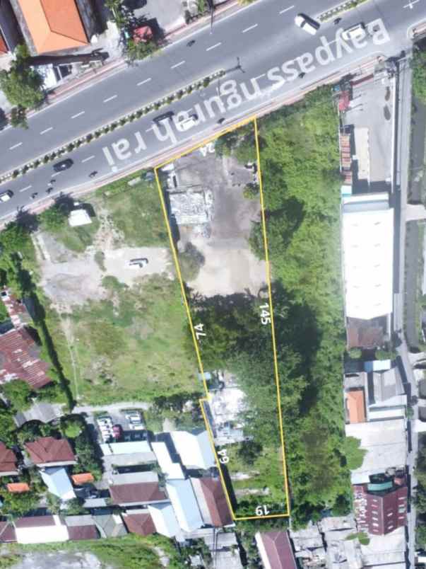 dijual 28 25 are jl bypass ngurah rai pemogan denpasar