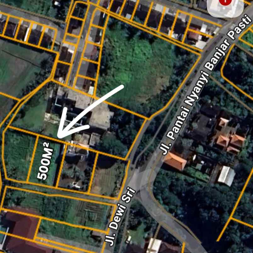 dijual 5 are jl dewi sri pandak gede kediri tabanan