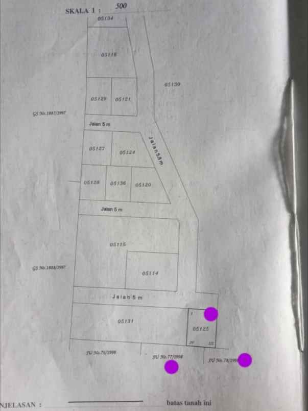 dijual 8 98 are perum lebah asri rindam kediri tabanan