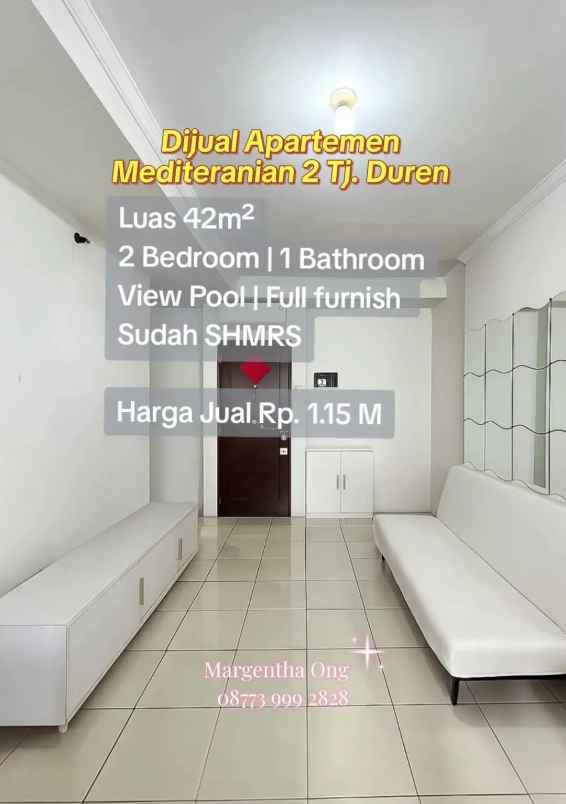 dijual apartemen apartemen mediterania