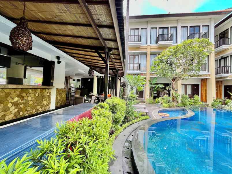 dijual hotel jl blambangan kuta kec