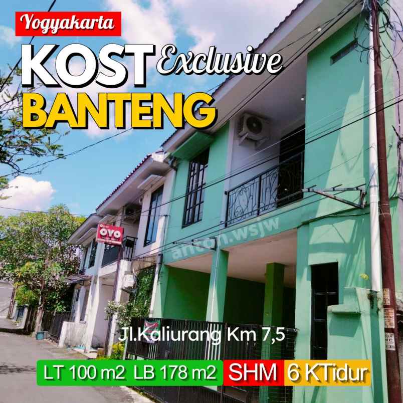 dijual kost jl kopen ii no 15 banteng