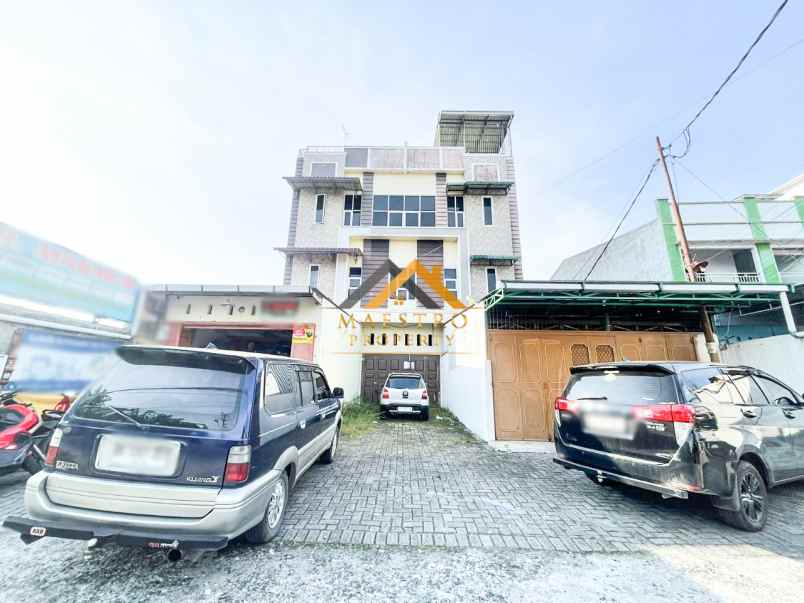 dijual ruko 3 5 tingkat jalan perjuangan medan