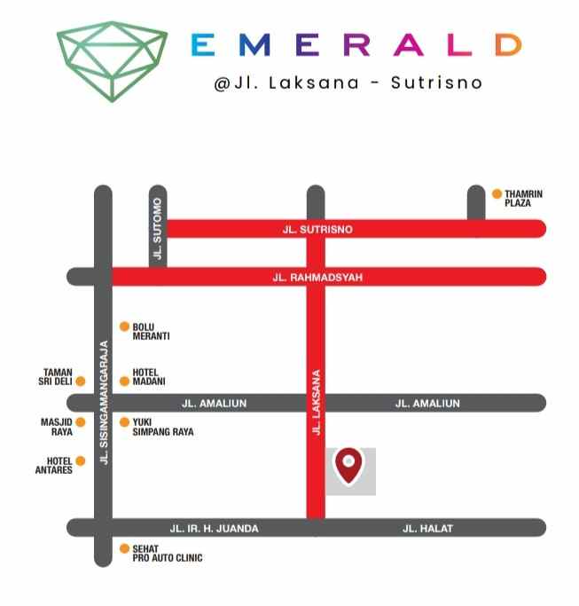 dijual ruko gudang kantor jalan laksana sutrisno