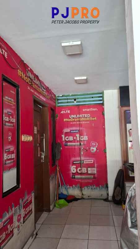 dijual ruko gudang kantor jalan marakas pondok ungu