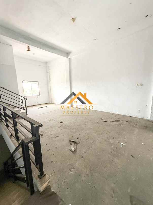 dijual ruko gudang kantor jalan pasar 3 krakatau