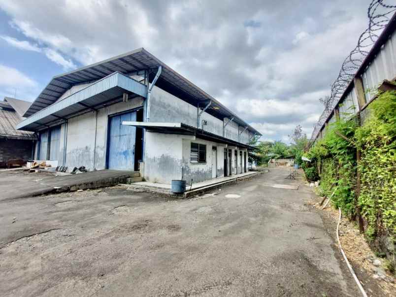 dijual ruko gudang kantor jalan sultan agung