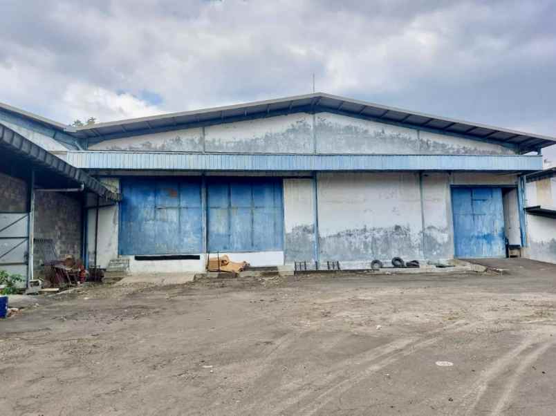 dijual ruko gudang kantor jalan sultan agung