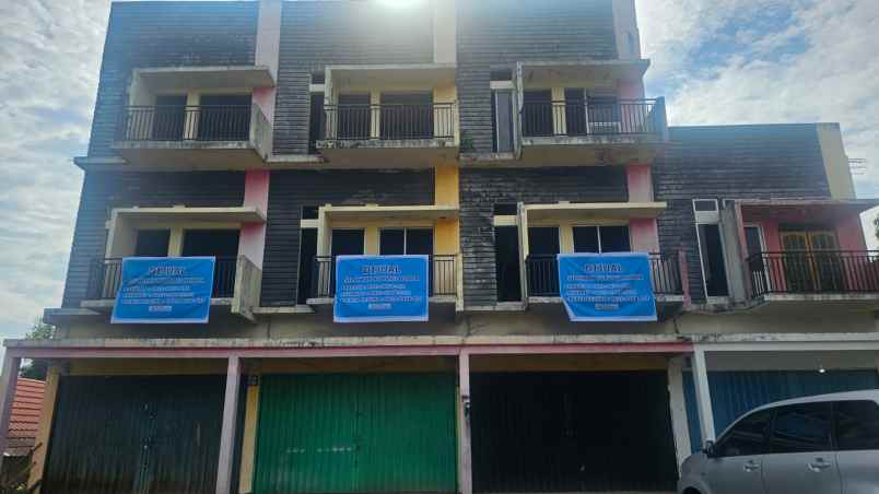 dijual ruko gudang kantor jl h ismail malik rt 22