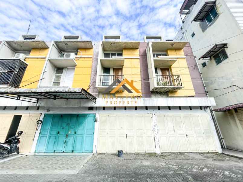 dijual ruko gudang kantor komplek denali jalan denai