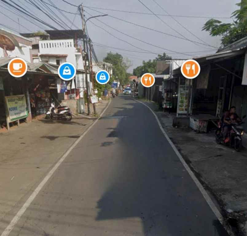 dijual ruko gudang kantor pondok cabe ilir pamulang