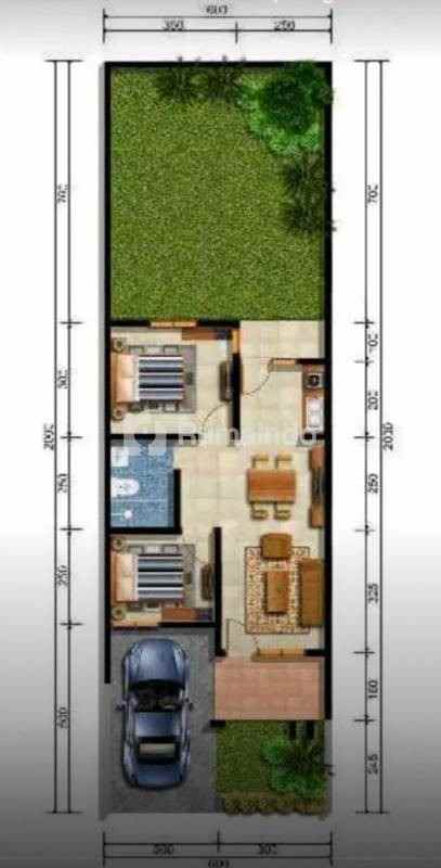 dijual rumah asri minimalis full furnish