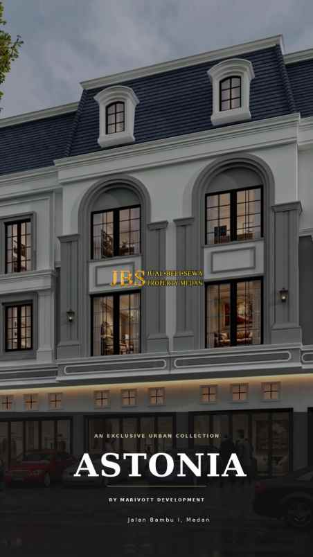 dijual rumah astonia jalan bambu i medan