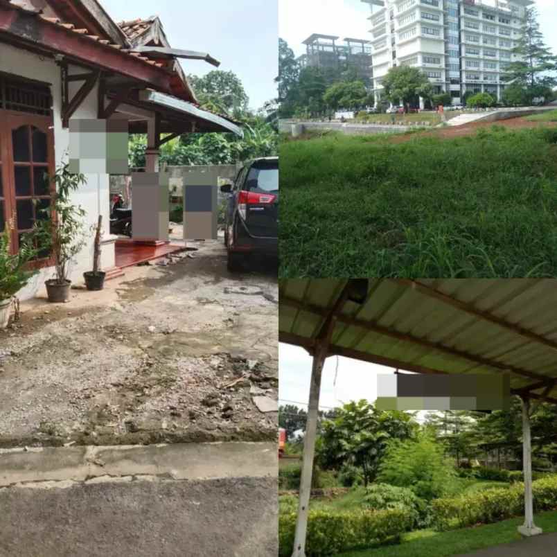 Dijual Rumah Belakang Univ Pembangunan Jaya Bintaro