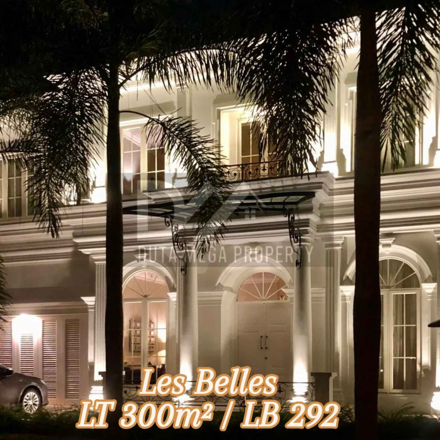 dijual rumah bergaya mediterania di les belles mainson