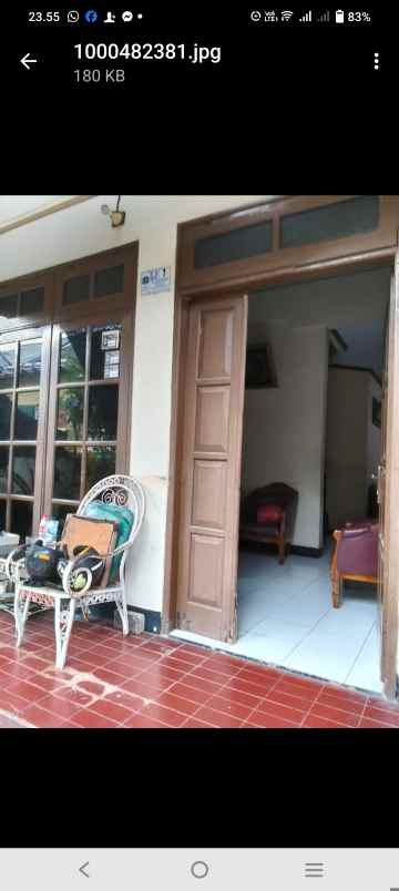 dijual rumah bidara cina jatinegara