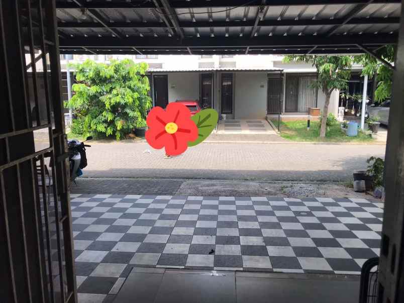 dijual rumah bsd tangerang the eminemt shm hadap barat