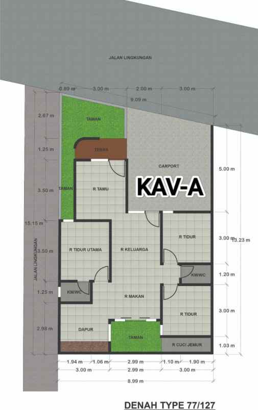 dijual rumah cabakan sumberadi mlati sleman