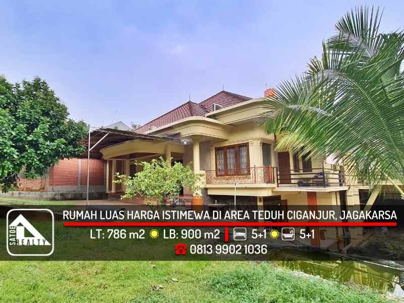dijual rumah ciganjur jagakarsa jakarta
