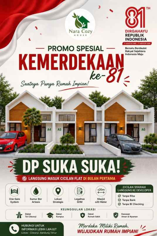dijual rumah cileunyi kulon