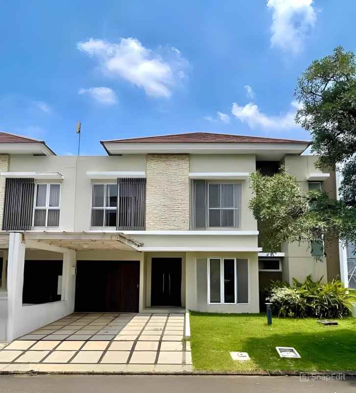 dijual rumah cluster dbanyan jgc