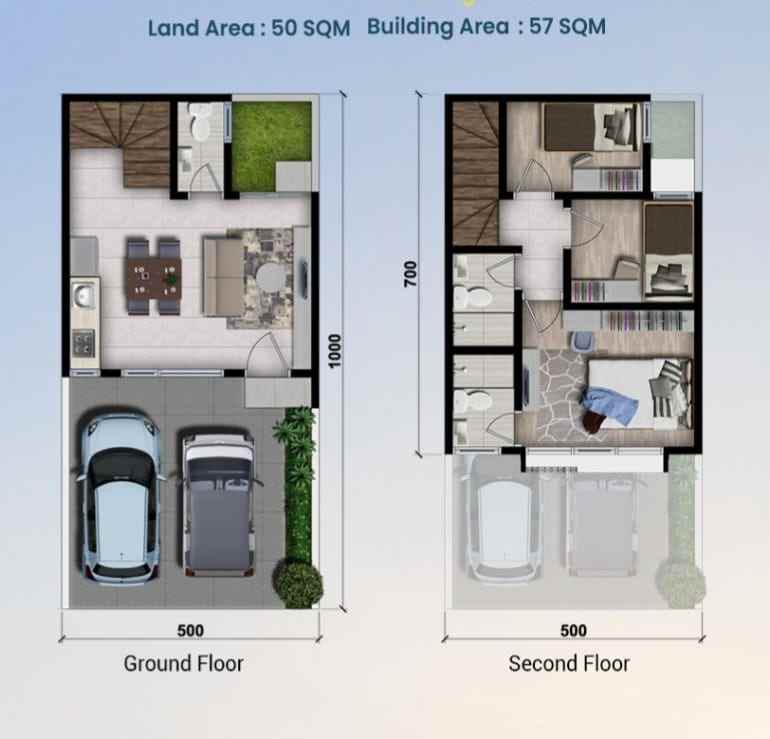 dijual rumah cluster florence jakarta