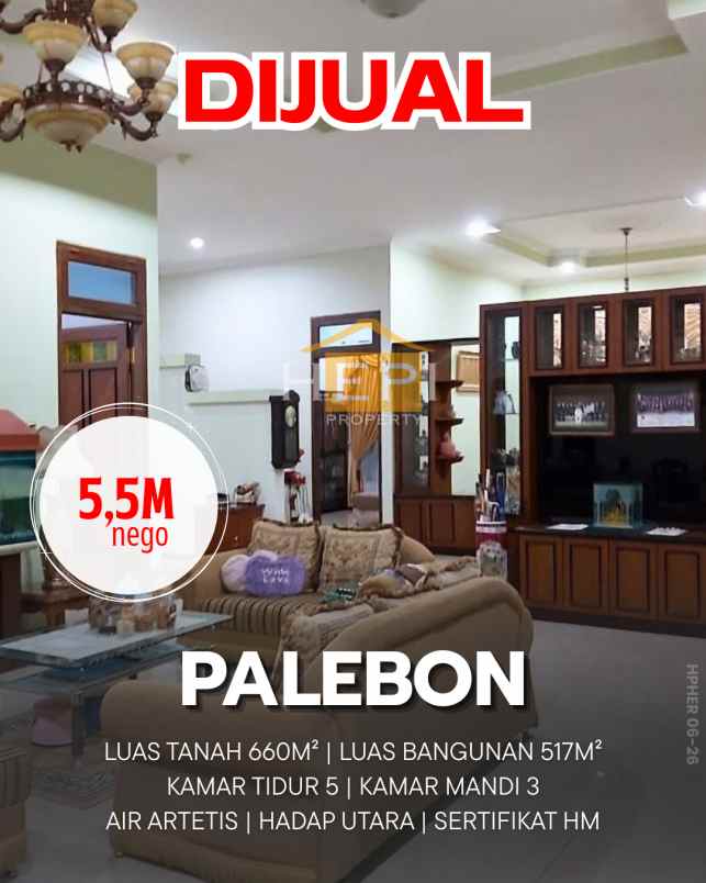 dijual rumah di kauman palebon pedurungan semarang