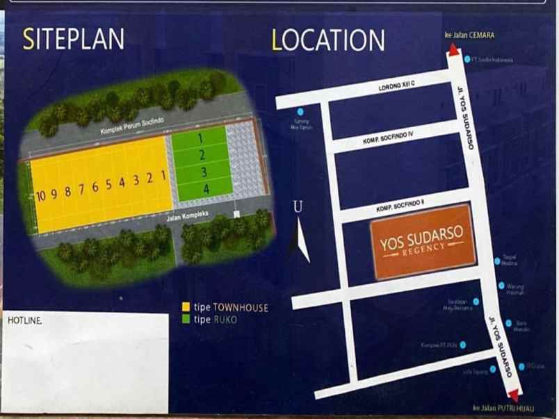dijual rumah jalan kolonel yos sudarso