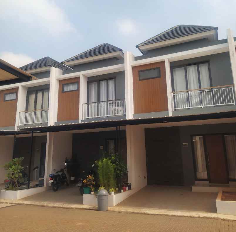 dijual rumah jalan lestari pamulang barat