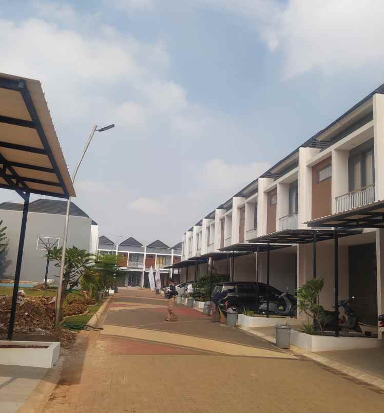 dijual rumah jalan lestari pamulang barat