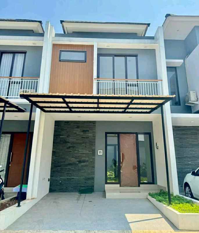 dijual rumah jalan lestari pamulang barat
