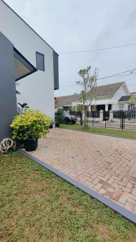 dijual rumah jalan raya ciater bsd serpong