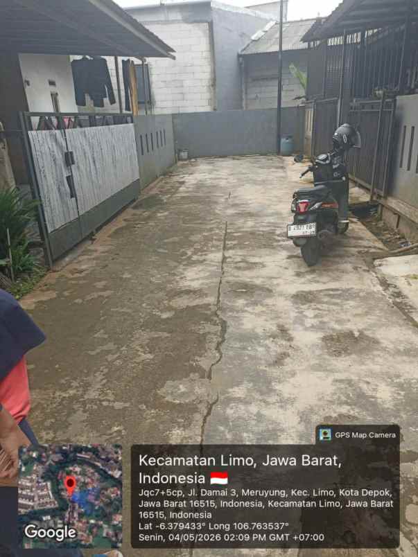 dijual rumah jl arahim meruyung limo depok