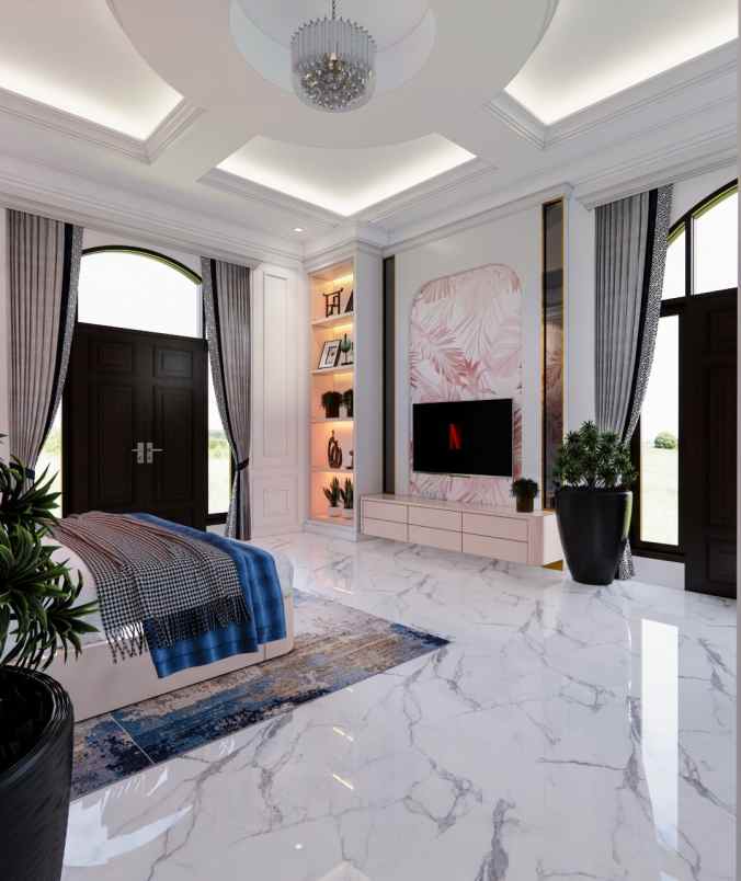 dijual rumah jl cemara kipas komplek pemda