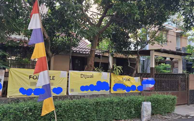 dijual rumah jl cendrawasih bintaro kec