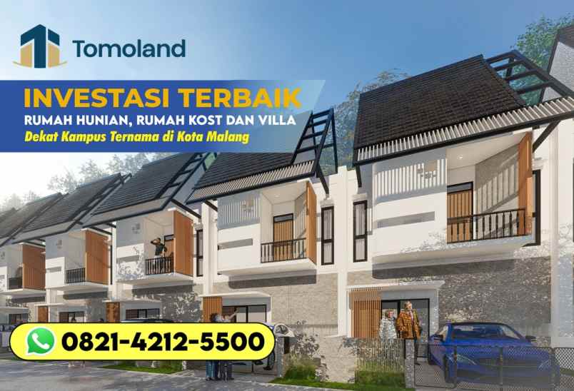 dijual rumah jl chili joyogrand blok