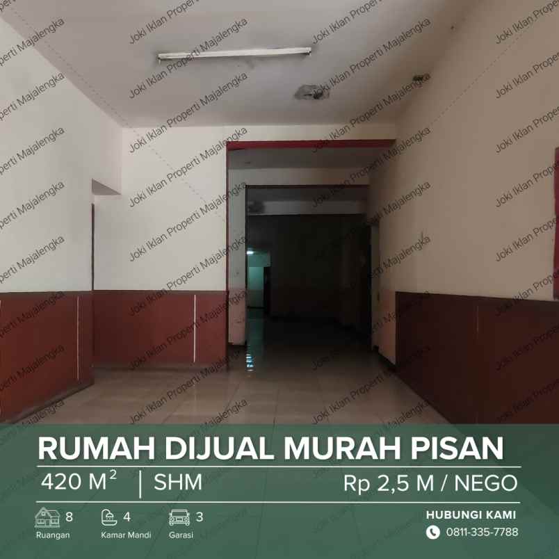 dijual rumah jl kh abdul halim no 127