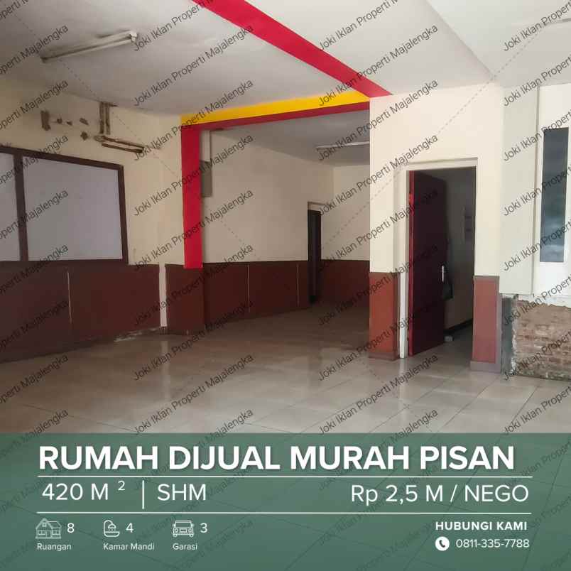 dijual rumah jl kh abdul halim no 127
