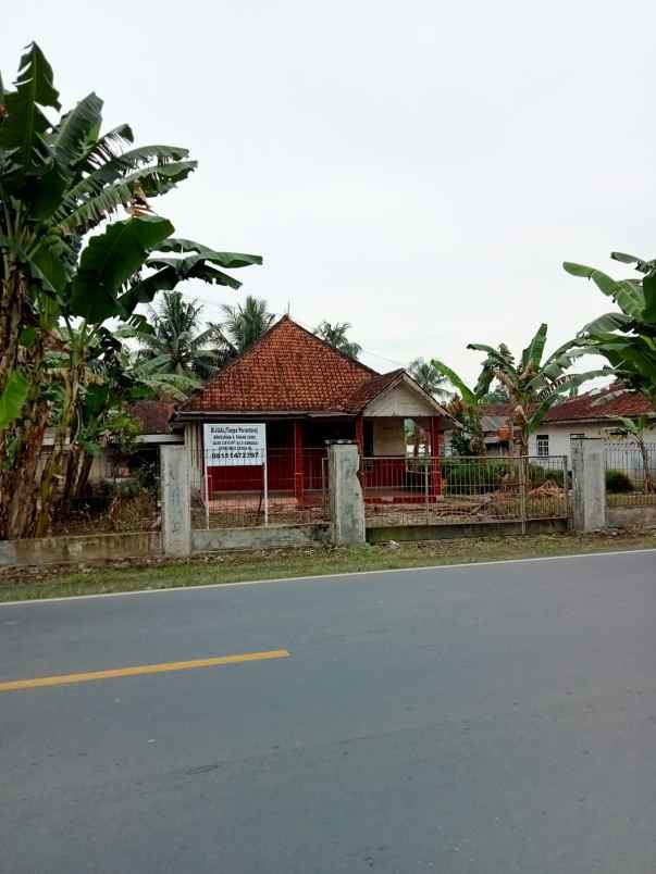 dijual rumah jl raya rawalo purwokerto