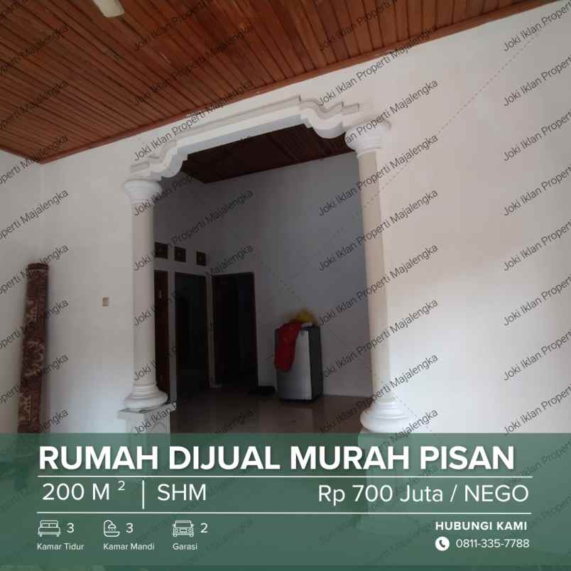 dijual rumah jl siliwangi blok pos desa