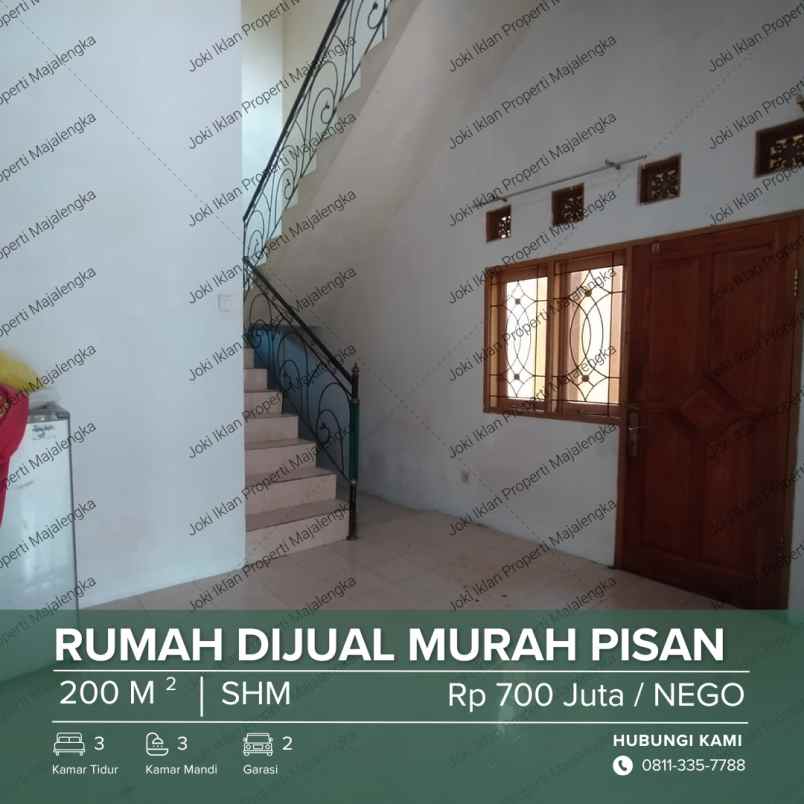 dijual rumah jl siliwangi blok pos desa