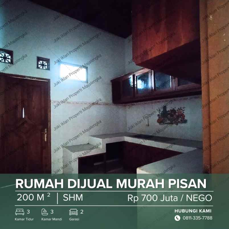 dijual rumah jl siliwangi blok pos desa