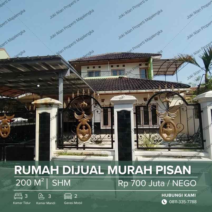 dijual rumah jl siliwangi blok pos desa