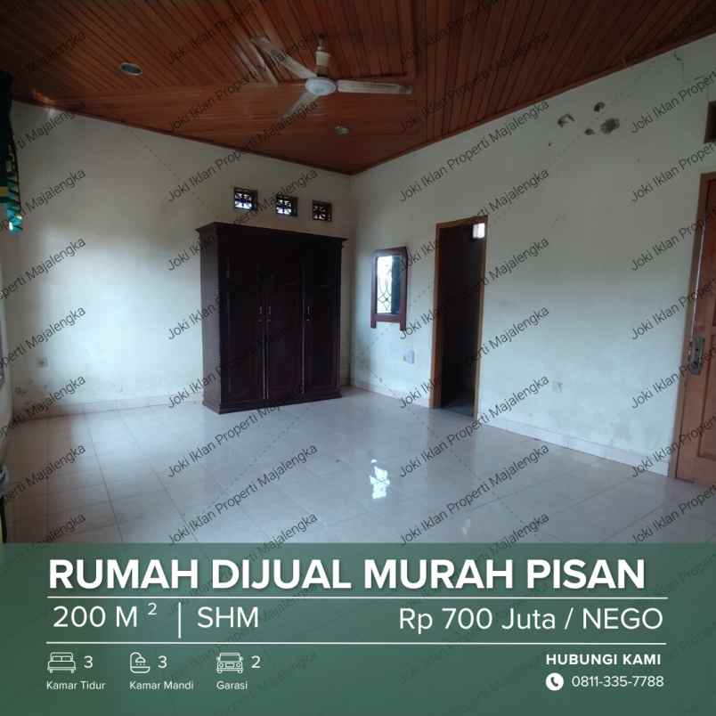 dijual rumah jl siliwangi blok pos desa