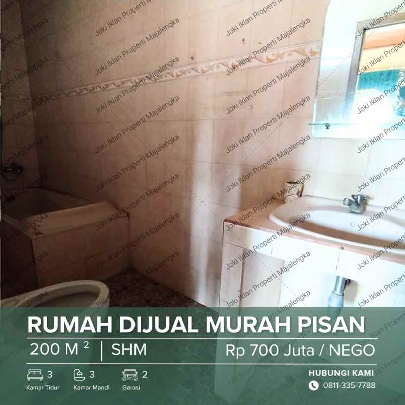 dijual rumah jl siliwangi blok pos desa