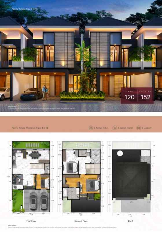dijual rumah jl tapian nauli pasar 1